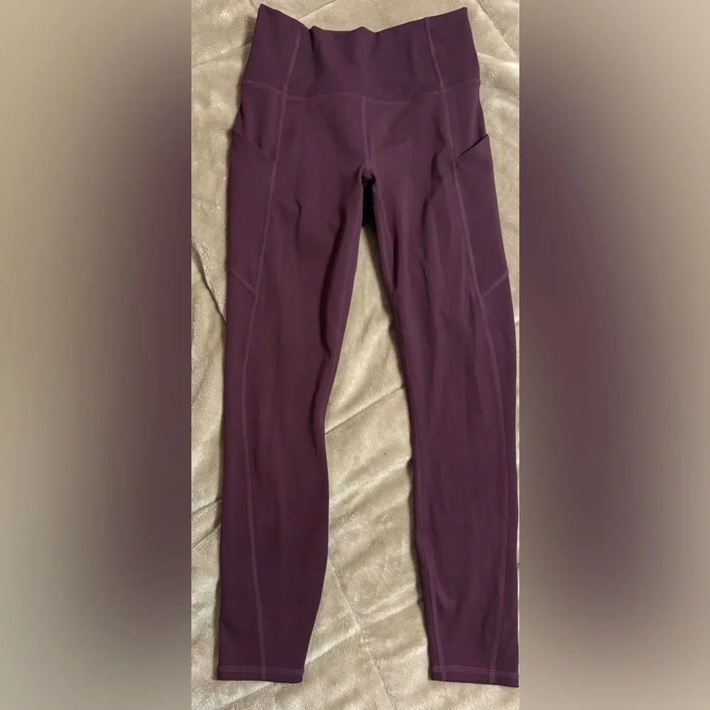 Fabletics Kids Purple Leggings - Picture 4 of 5